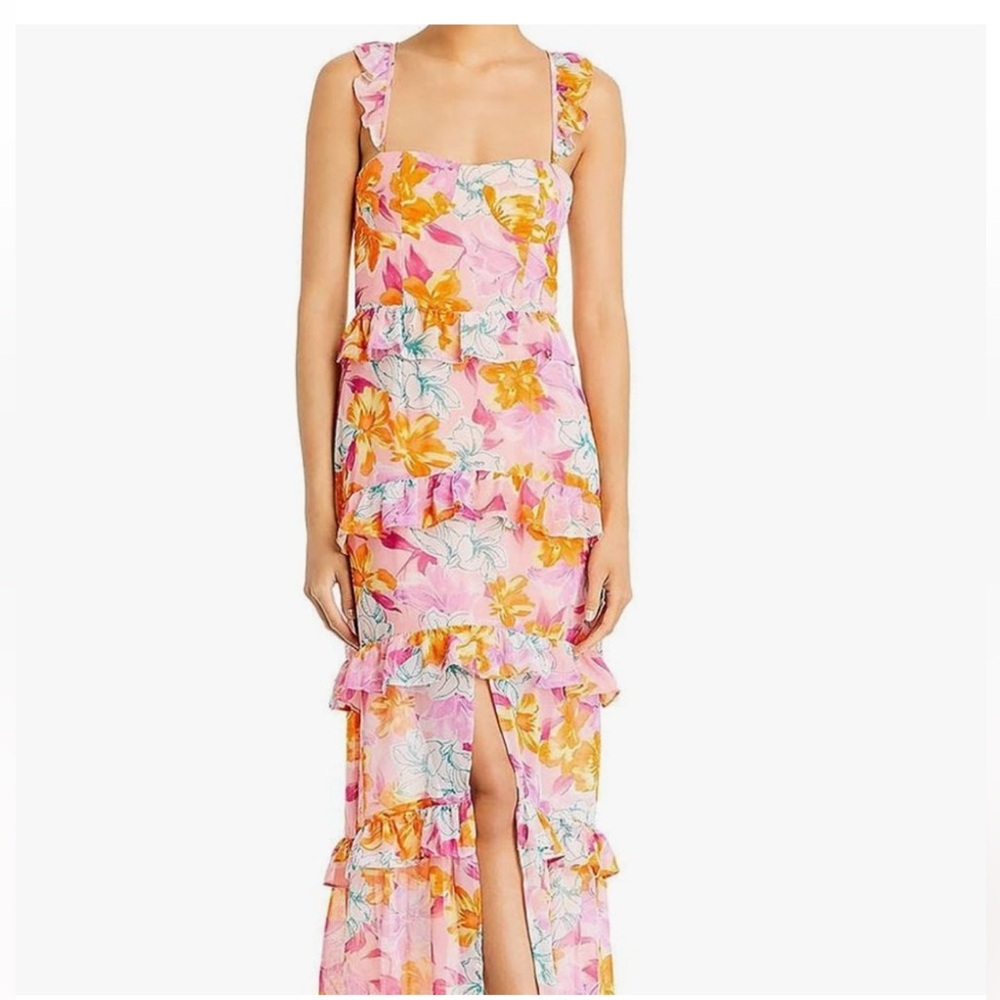 WAYF “With Love” Tiered Maxi Dress – Size M